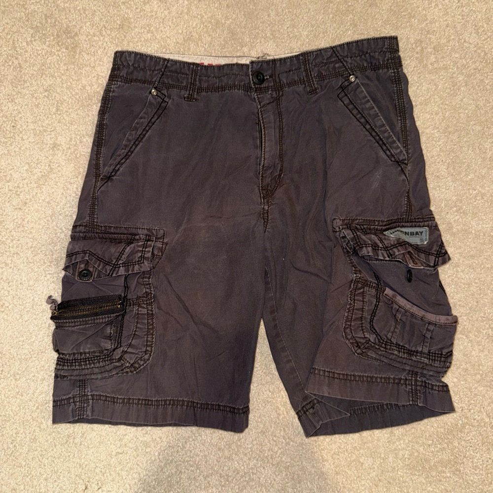 UNIONBAY Gray Cargo Shorts